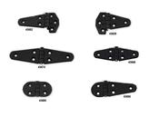 PLASTIC HINGES BLACK
