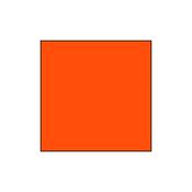 Orange Dayglow Flag