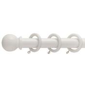 28mm DH Wood Grey Curtain Pole