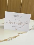 Difficult Time Greeting Card ☘️ image