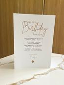 "Happy Birthday, Daddy...from Bump" Greeting Card ☘️ image