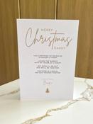 "Merry Christmas...from Bump" Greeting Card image