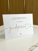 Ulluv "Will You Be My Guideparent?" Greeting Card ☘️ image