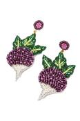 My Doris Earrings - Beaded Turnip image