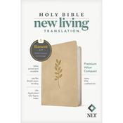 NLT - Premium Value Filament Compact Bible - Ivory