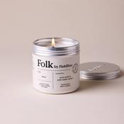 Field Day Folk Tin Candle - Peat (Rich Earth and Dark Oudh) image