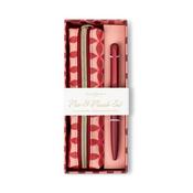 DesignWorks Ink Pen &amp; Pouch Set - Pinwheel Pink