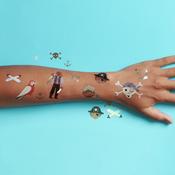 Paper Poetry Tattoos - Pirate Party
