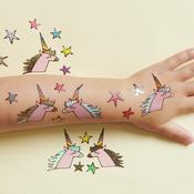 Paper Poetry Tattoos - Rainbow Unicorn
