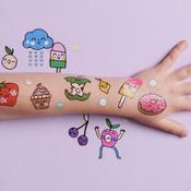 Paper Poetry Tattoos - Happy Snacks