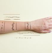 Paper Poetry Tattoos - Festival Boho