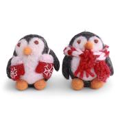Gry &amp; Sif Christmas - Felt Baby Penguins - Set of 2 image