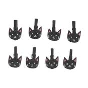 Paper Poetry Wooden Pegs - Black Cat