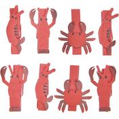 Paper Poetry Wooden Pegs - Sea Creature Mix