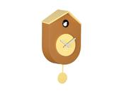 Karlsson Wall Clock - Grato Cuckoo Ochre Yellow