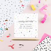 Pickled Pom Pom Card - Happy Birthday To The Voicenote Queen! image