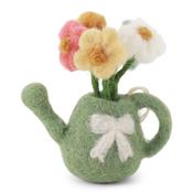 Gry &amp; Sif Decoration - Felt Flowers in a Watering Can