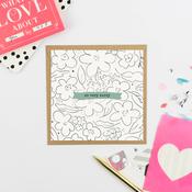 Pickled Pom Pom Card - So Very Sorry image