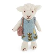Gry &amp; Sif Decoration - Felt Sheep Flowery Dress