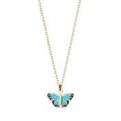 Bill Skinner Pendant - Blue Butterfly image