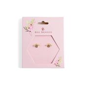 Bill Skinner Little Treasures - Enamel Bee Studs