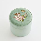 Fable Jewellery Box - Morning Song Bird Embroidered