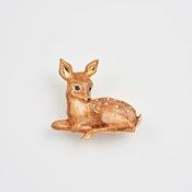 Fable Jewellery - Resting Fawn Brooch image