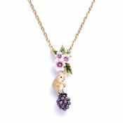 Bill Skinner Necklace - Blackberry &amp; Mouse Pendant image