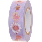 Paper Poetry Washi Tape - Flower Tendril in Lilac