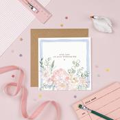 Pickled Pom Pom Card - Wedding Day love image