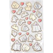 Paper Poetry Stickers - Puffy Futschikato Bunnies image