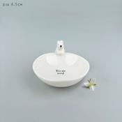 East of India - Porcelain Bowl Small - Rabbit/You are loved