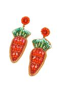 My Doris Earrings - Beaded Carrot image