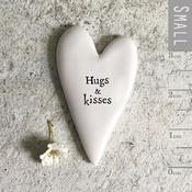 East of India - Tiny Heart Token - Hugs &amp; Kisses