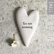 East of India - Tiny Heart Token - You are amazing