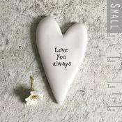 East of India - Tiny Heart Token - Love You Always
