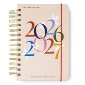 Kate Spade 2026-2027 Diary - Spiral Bound Medium Planner - Flora Date image