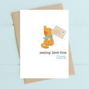 Dandelion Card - Sending Love from Cork