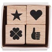 Paper Poetry Stamp - Mini Stamp Classic Set