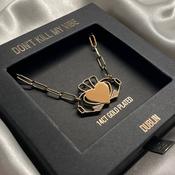 Don't Kill My Vibe Necklace - Heart Strong Chain