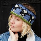 Pachamama Knitted Headband - Dairy Cow
