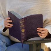 KJV - Personal Size Reference Bible - Sovereign Collection - Purple