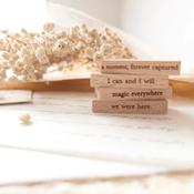 Crea with Gaby - Rubber Stamps Mini Quote
