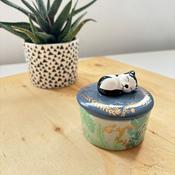 Disaster Designs Trinket Pot - Boulevard Cat image