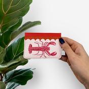 Disaster Designs Card Holder - Lobster