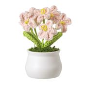 Heaven Sends - Crochet Flower Pots in Pink