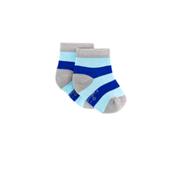 Polly &amp; Andy Bamboo Childrens Socks - Blue Stripe
