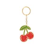 Sass &amp; Belle Keyring - Enamel Cherry