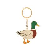 Sass &amp; Belle Keyring - Enamel Mallard Duck image