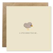 Bold Bunny - A Little Birdie Told Me...